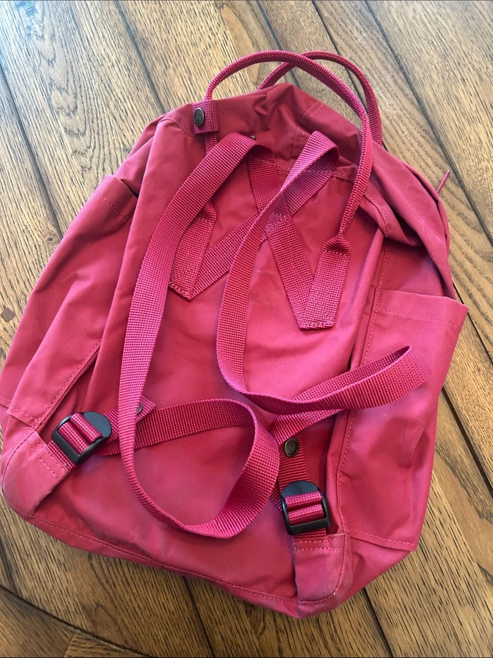 Fjallraven Kanken Backpack in Deep Raspberry